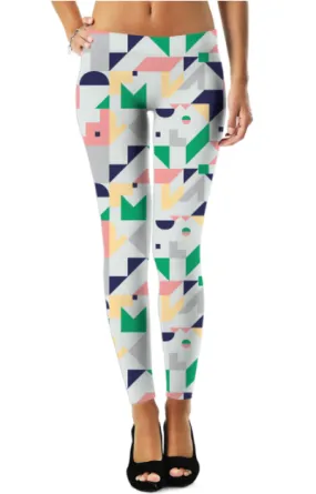 Abstract Pattren (13) Legging