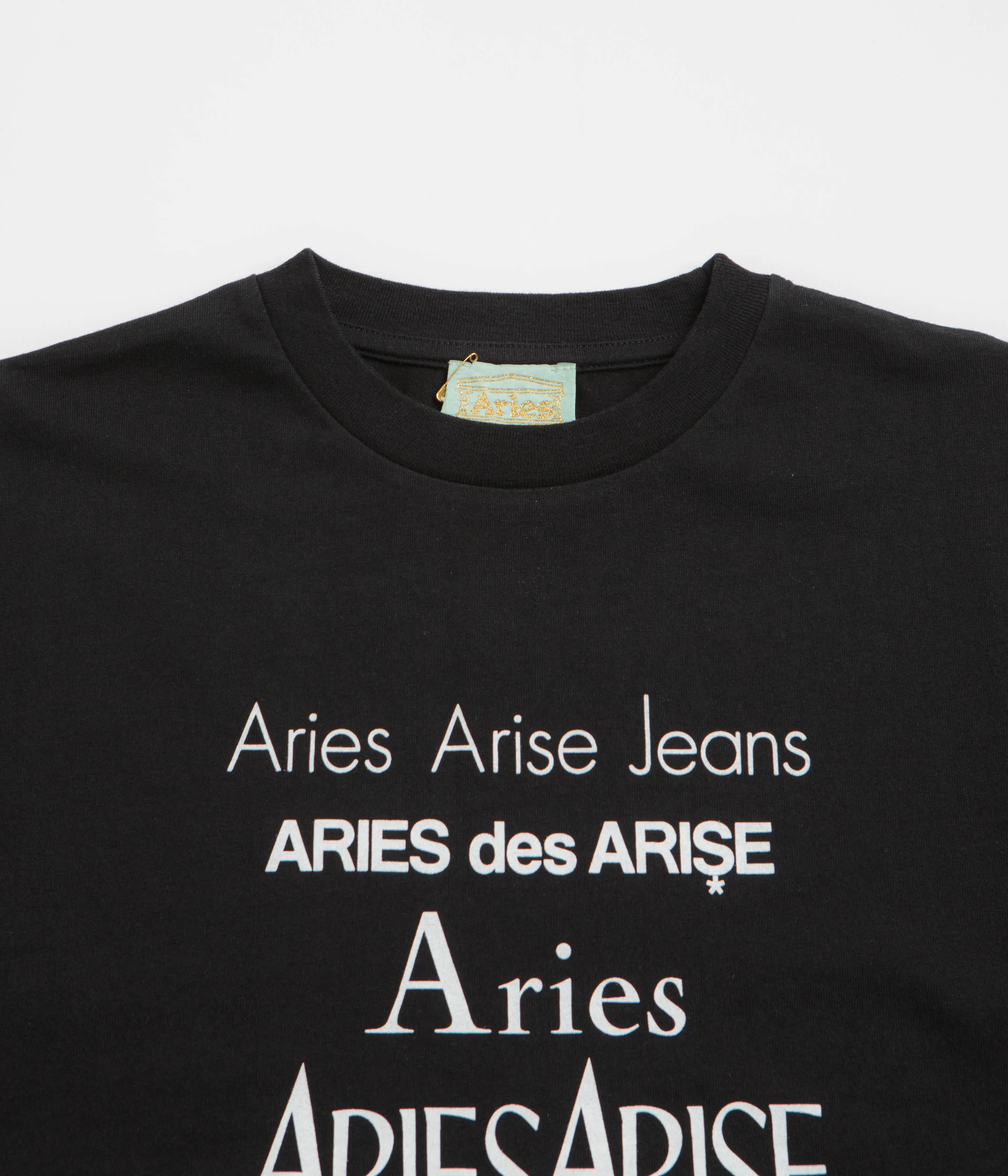 Aries Perfume T-Shirt - Black