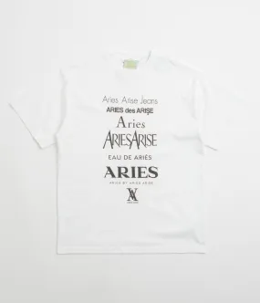 Aries Perfume T-Shirt - White