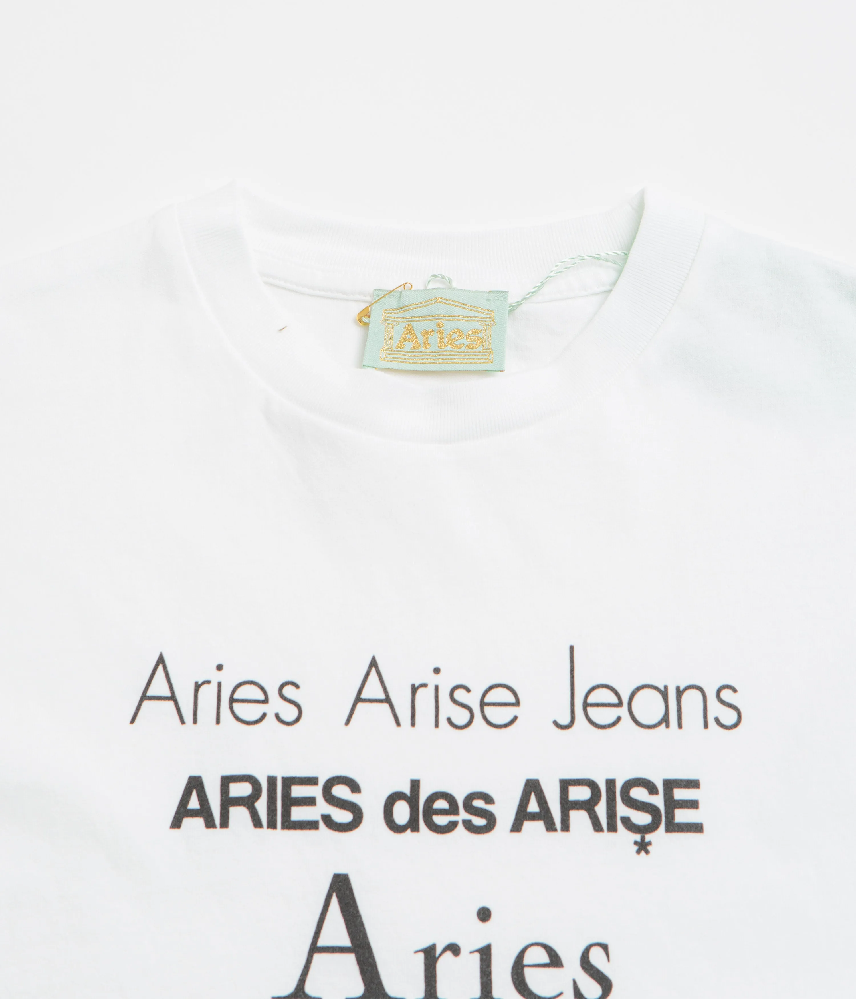 Aries Perfume T-Shirt - White