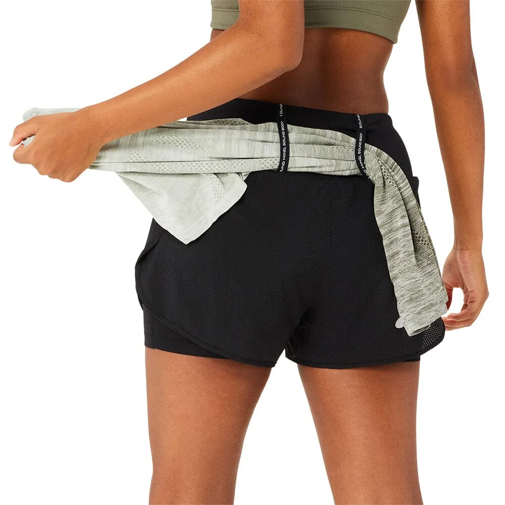 Asics Women's Road 2-N-1 3.5inch Short