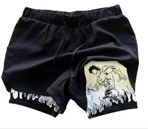 Baki Training Mesh Gym Shorts