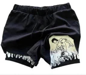 Baki Training Mesh Gym Shorts