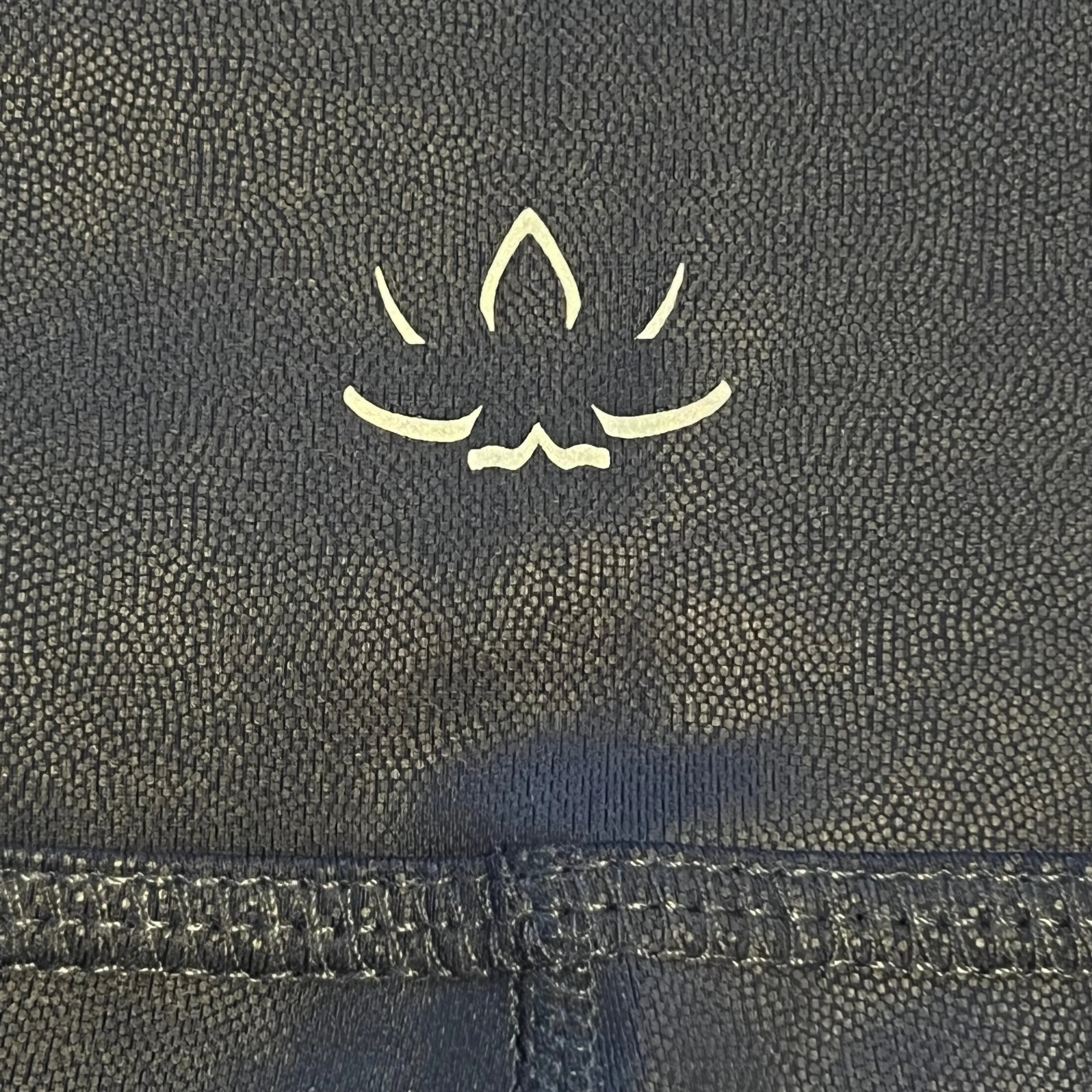 Beyond Yoga Navy Blue Smoky Faux Leather Soft Shine Leggings