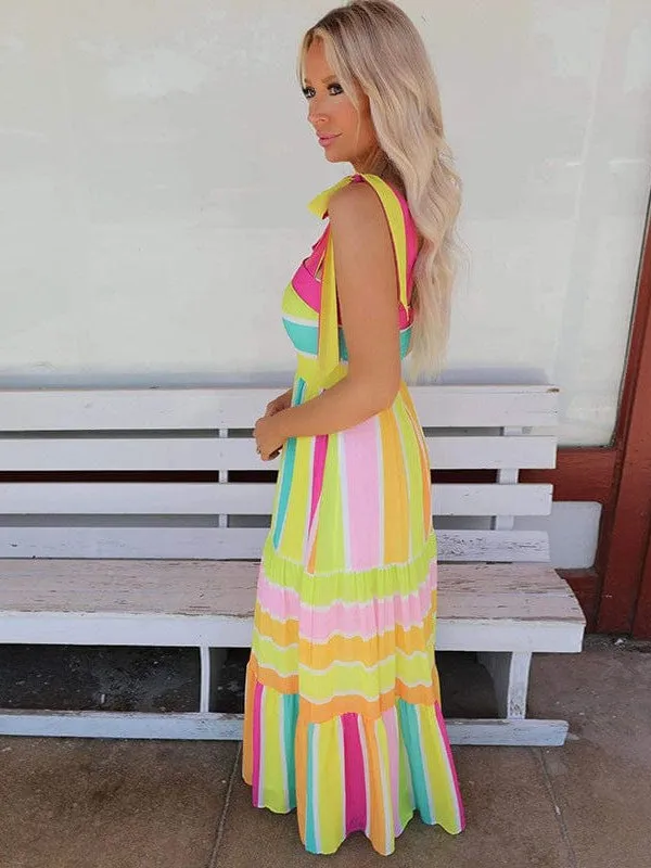 Bright and Cheerful Maxi Dress