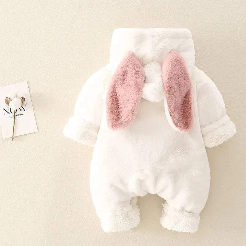 Bunny Bliss Cashmere-Blend Romper