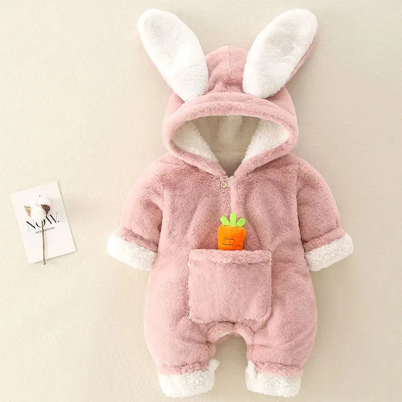 Bunny Bliss Cashmere-Blend Romper