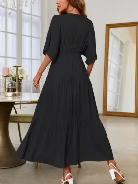 Button-Front Jumpsuit