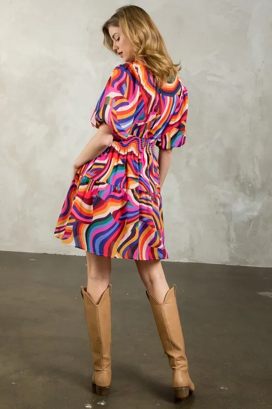 Chasing Rainbows Dress