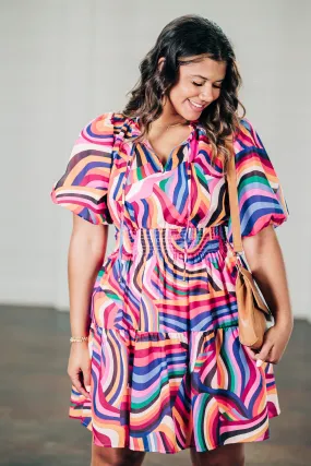 Chasing Rainbows Dress