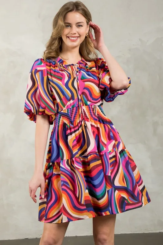 Chasing Rainbows Dress