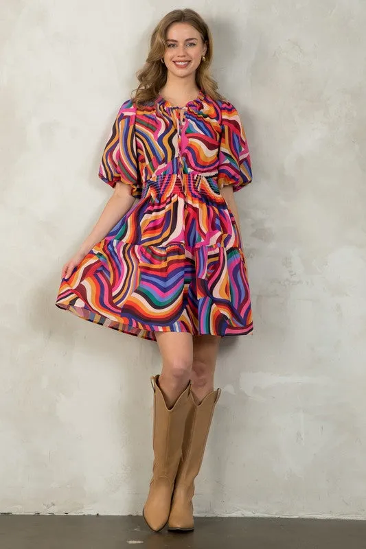 Chasing Rainbows Dress