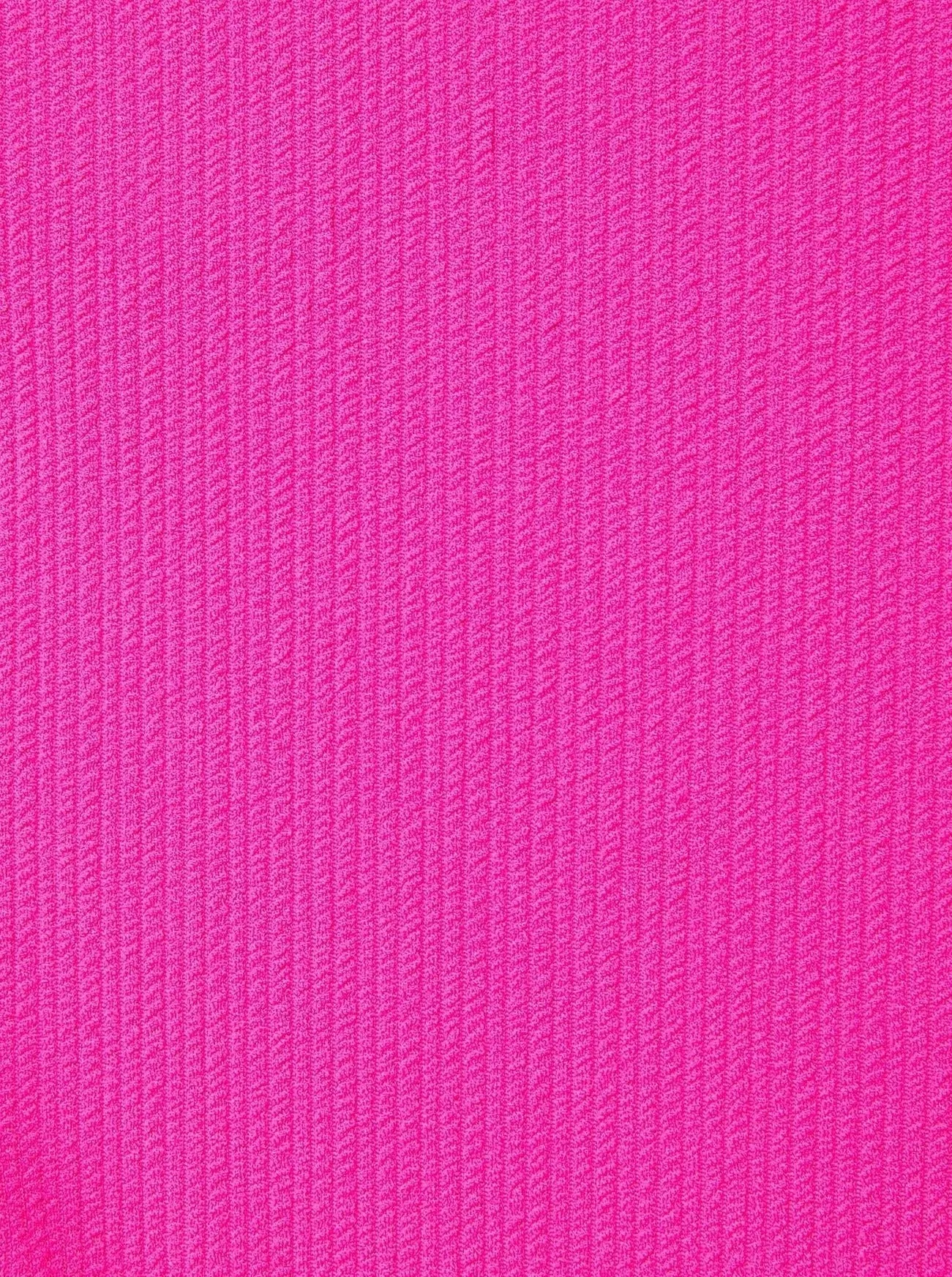 Cindy Top   Ring Trim Bottom in Shocking Pink Texture