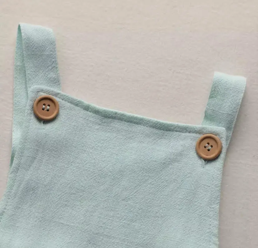 Cotton Dungarees/ Rompers from Newborn to 12 Months