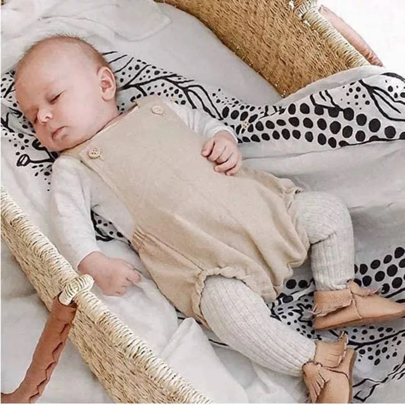 Cotton Dungarees/ Rompers from Newborn to 12 Months