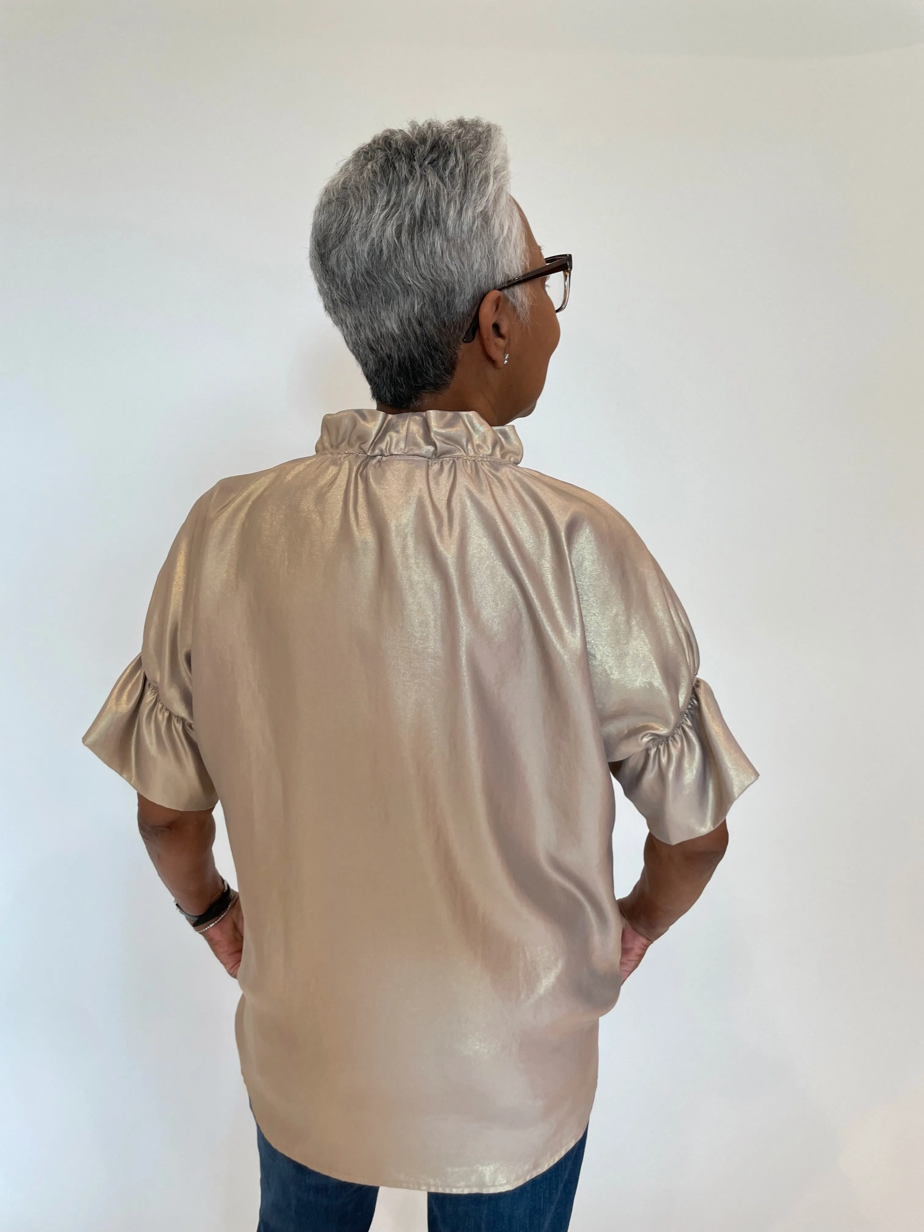 Crosby Shirt - Matte Gold