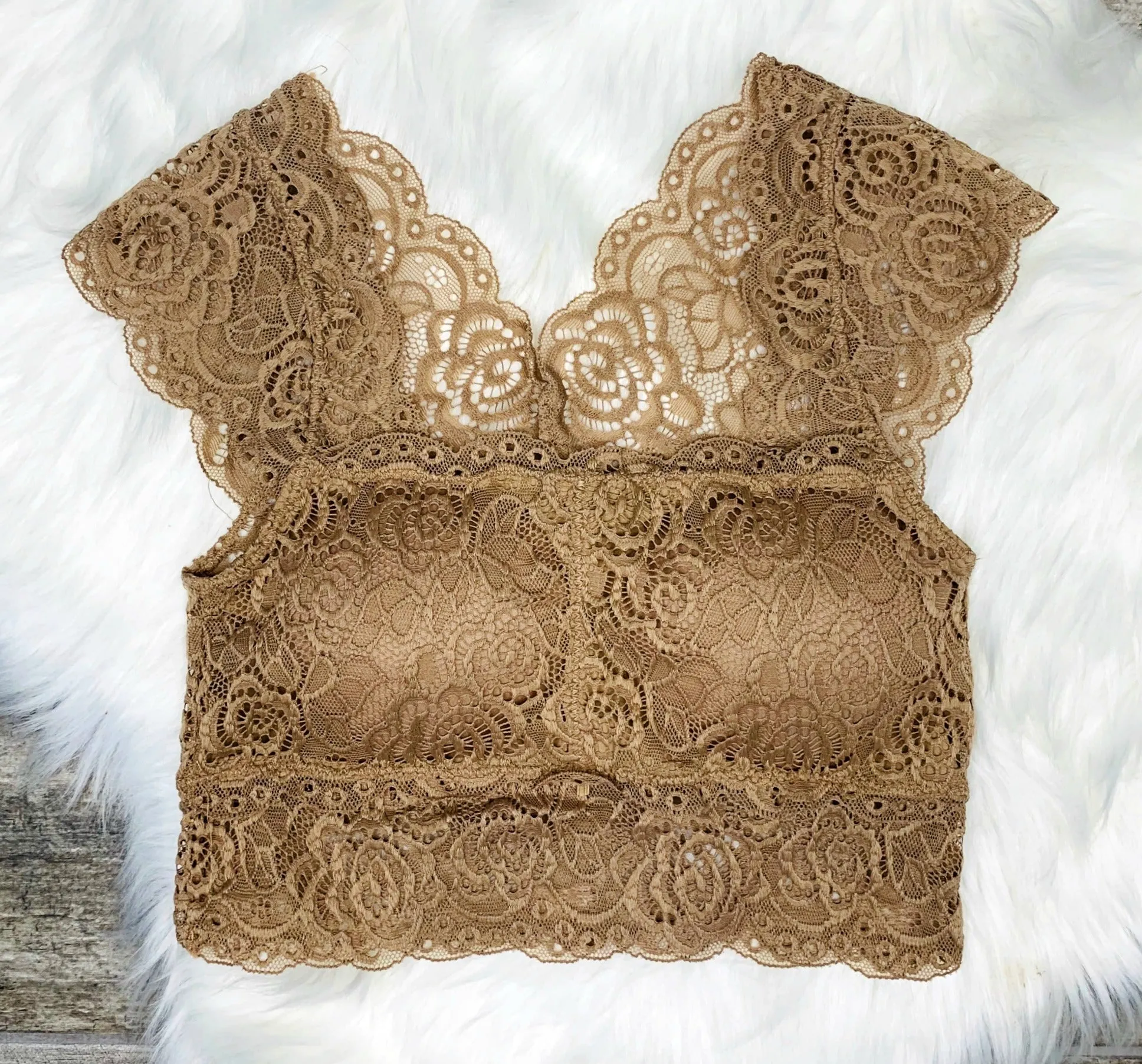 Delicate Lace Bralette - Multiple Colors