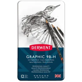 Derwent Soft Sketching Pencils - Set of 12
