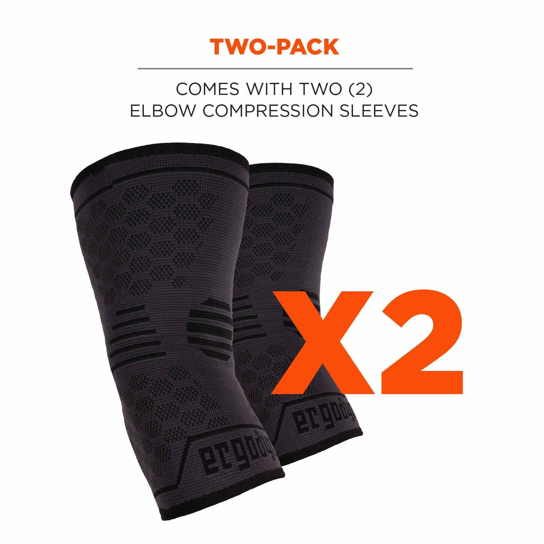 Ergodyne 16594 651 L Black Elbow Compression Sleeve