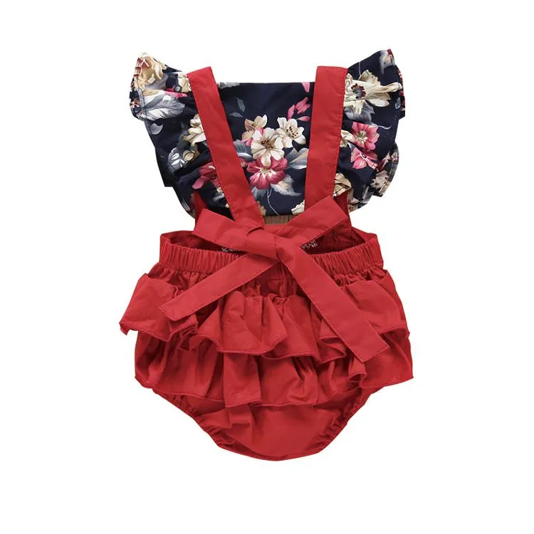 Floral Bodysuit and Headband