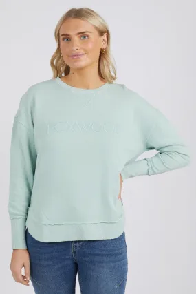 Foxwood Simplified Crew Seafoam