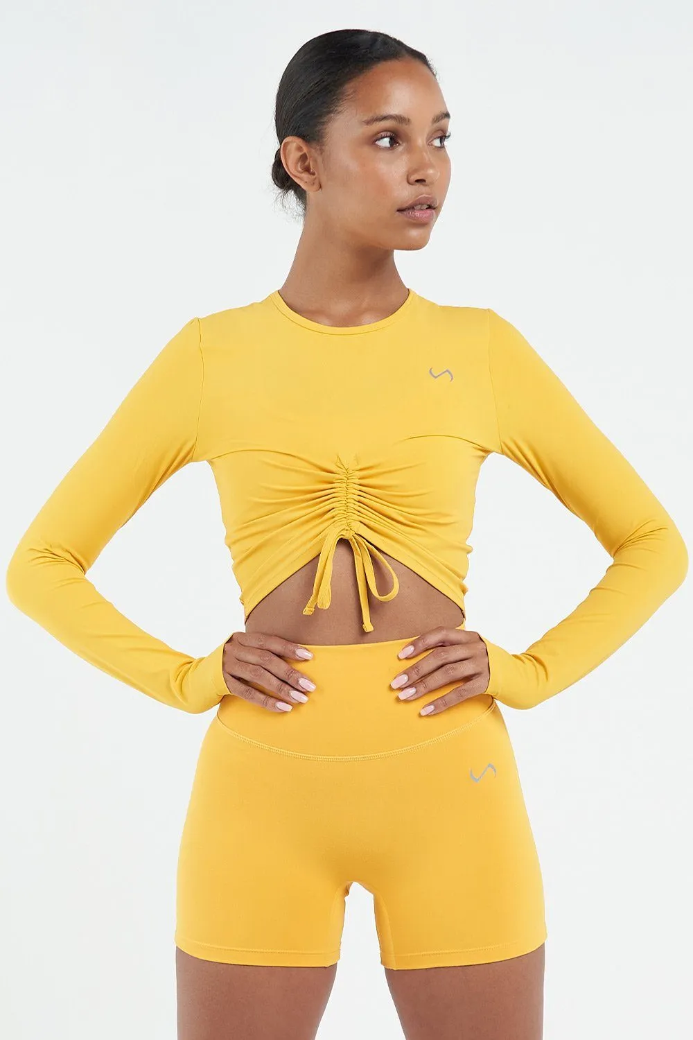 Genesis Long Sleeve Crop Top
