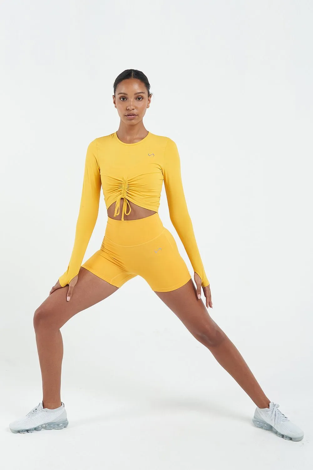 Genesis Long Sleeve Crop Top