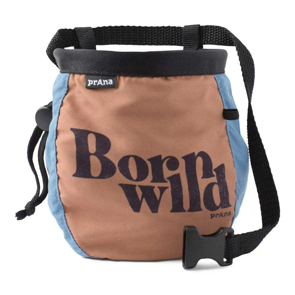 Graphic Rock Climbing Chalk Bag With Belt
