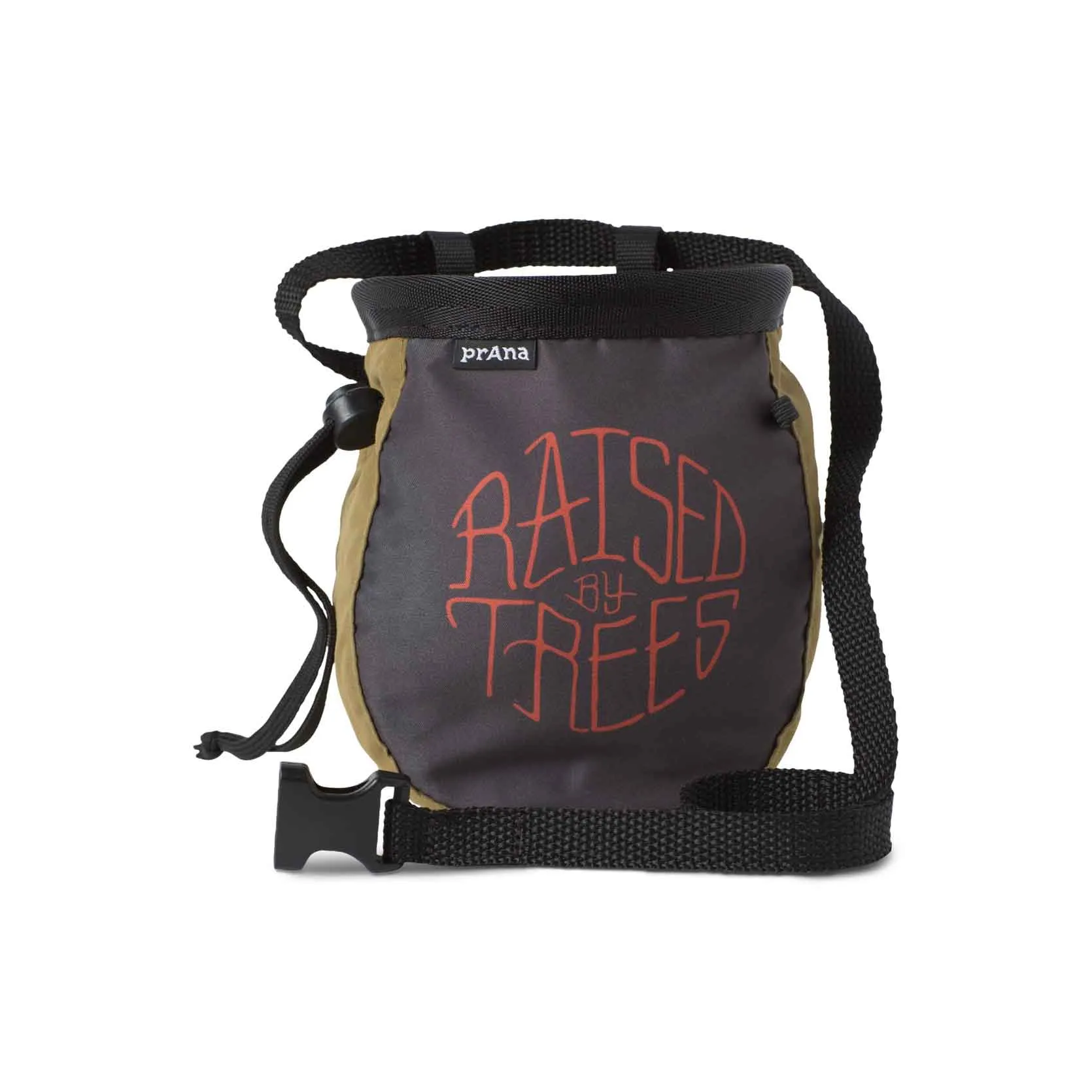 Graphic Rock Climbing Chalk Bag With Belt
