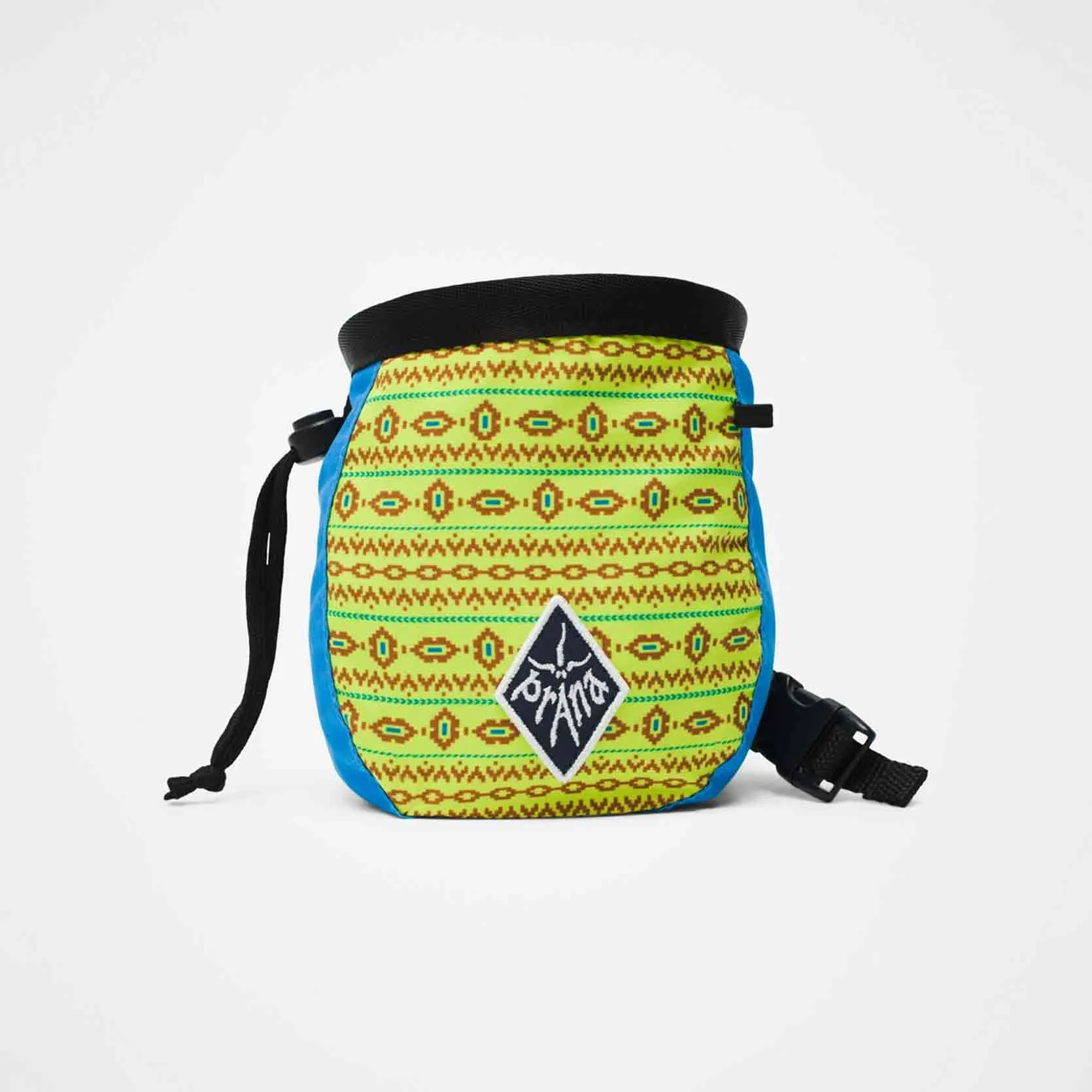 Graphic Rock Climbing Chalk Bag With Belt
