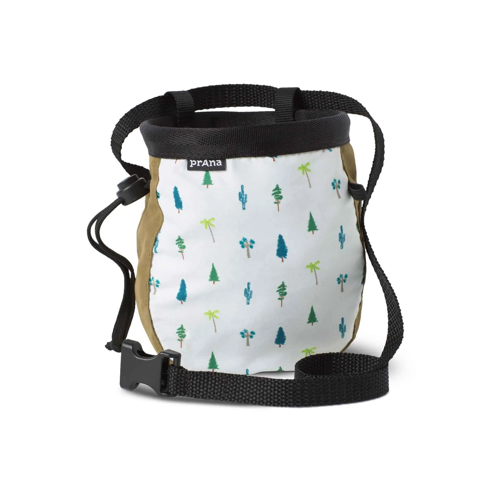 Graphic Rock Climbing Chalk Bag With Belt