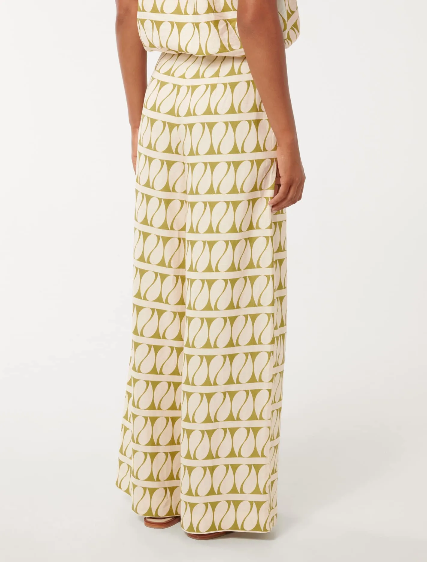 Halle Linen Wide Leg Pants