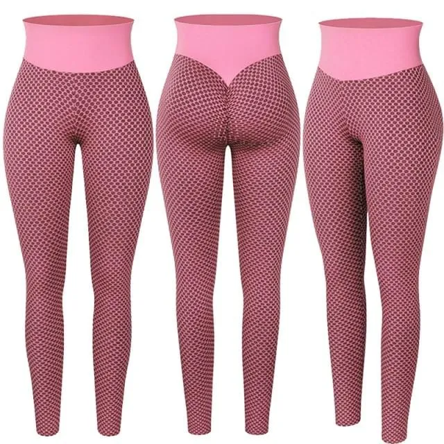 High Waist Compression Fitness Leggings