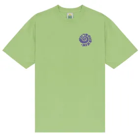 Hikerdelic Swirl SS T-Shirt - Lime