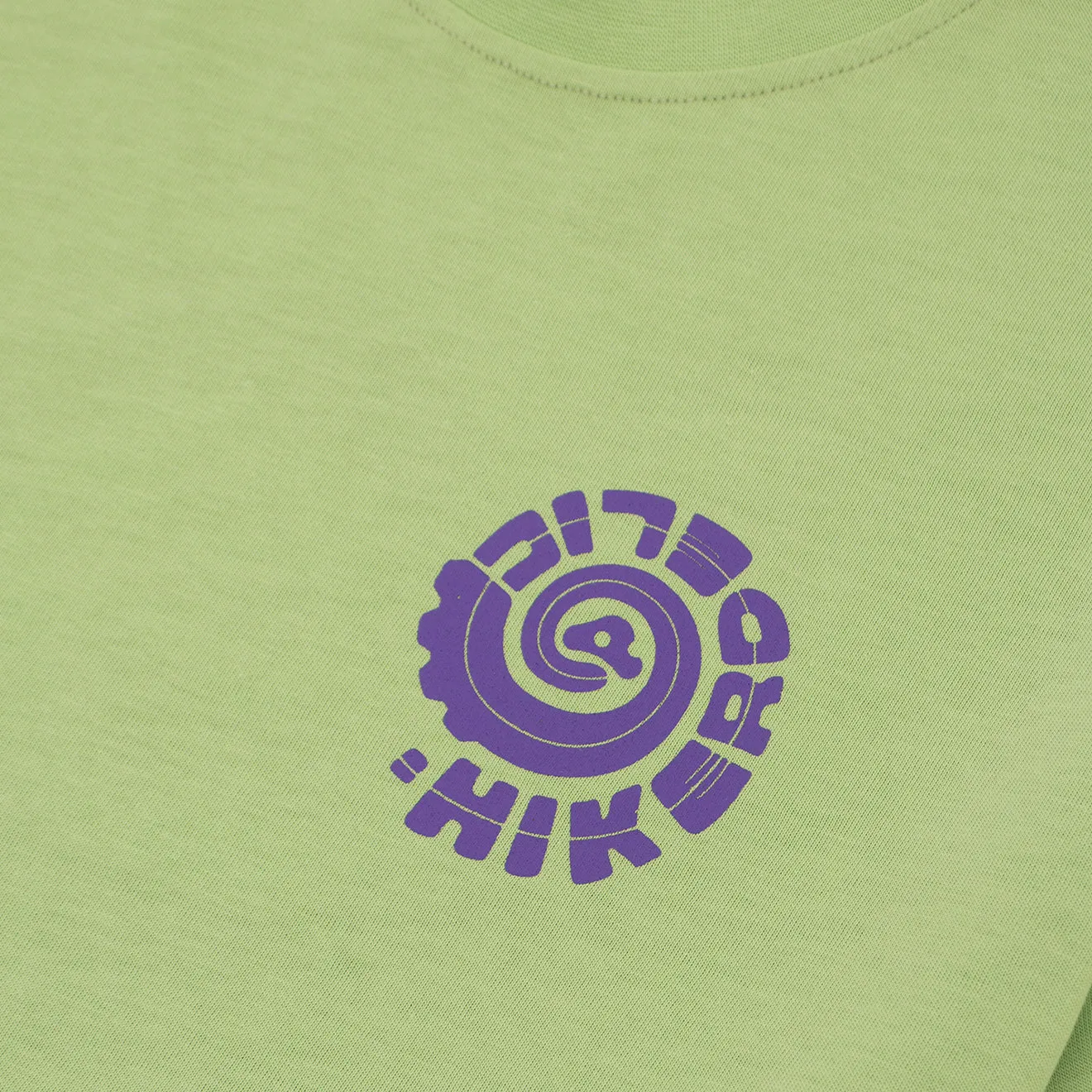 Hikerdelic Swirl SS T-Shirt - Lime