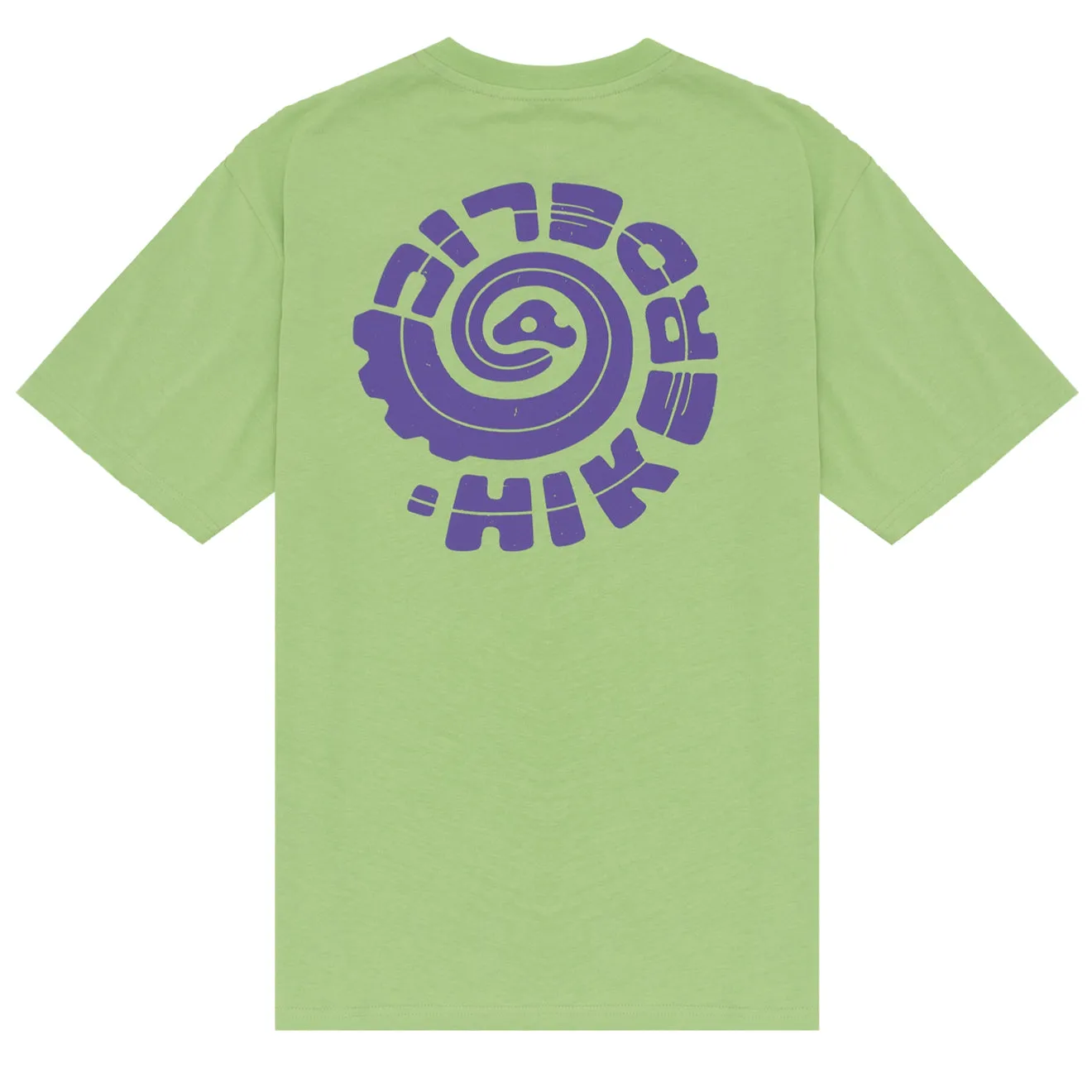 Hikerdelic Swirl SS T-Shirt - Lime