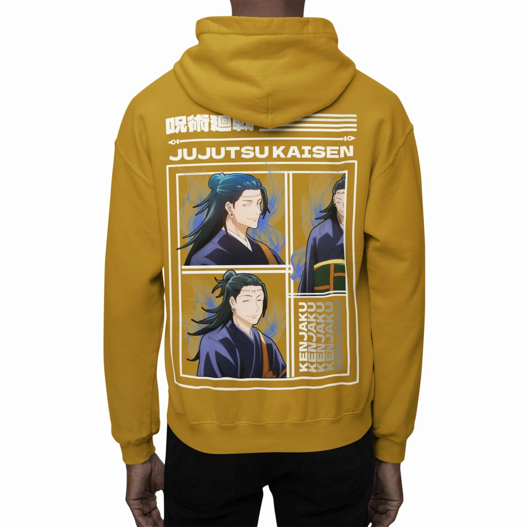 Kenjaku Back Print Unisex Hoodie