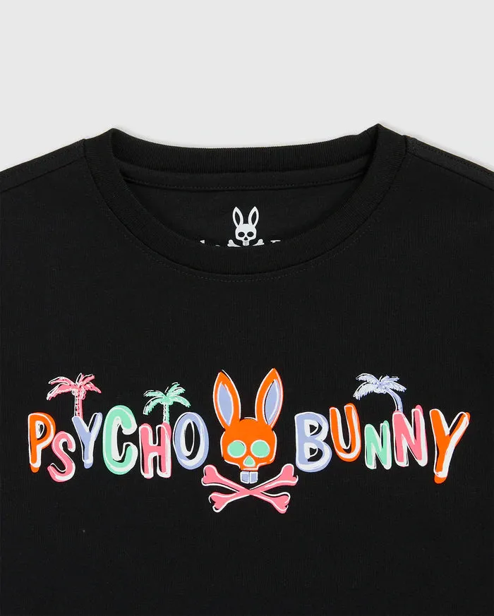 Kids Jackson Hand Drawn Tee - Black
