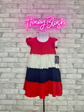 Layered Color Block Dress
