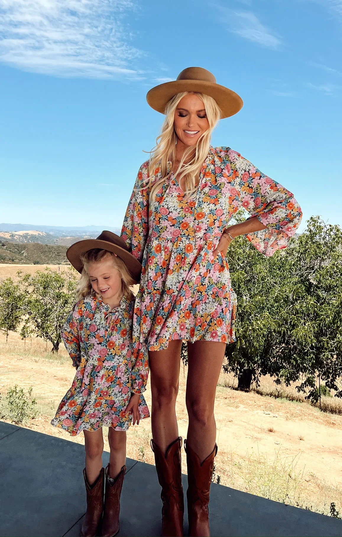 Little Birdie Dress ~ Wild Flora