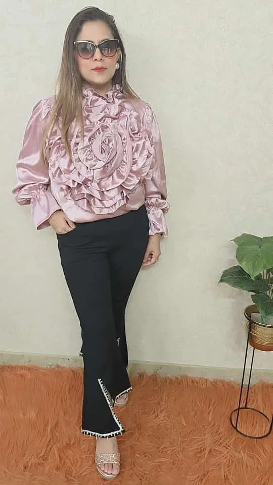 Luxury Ruffle top