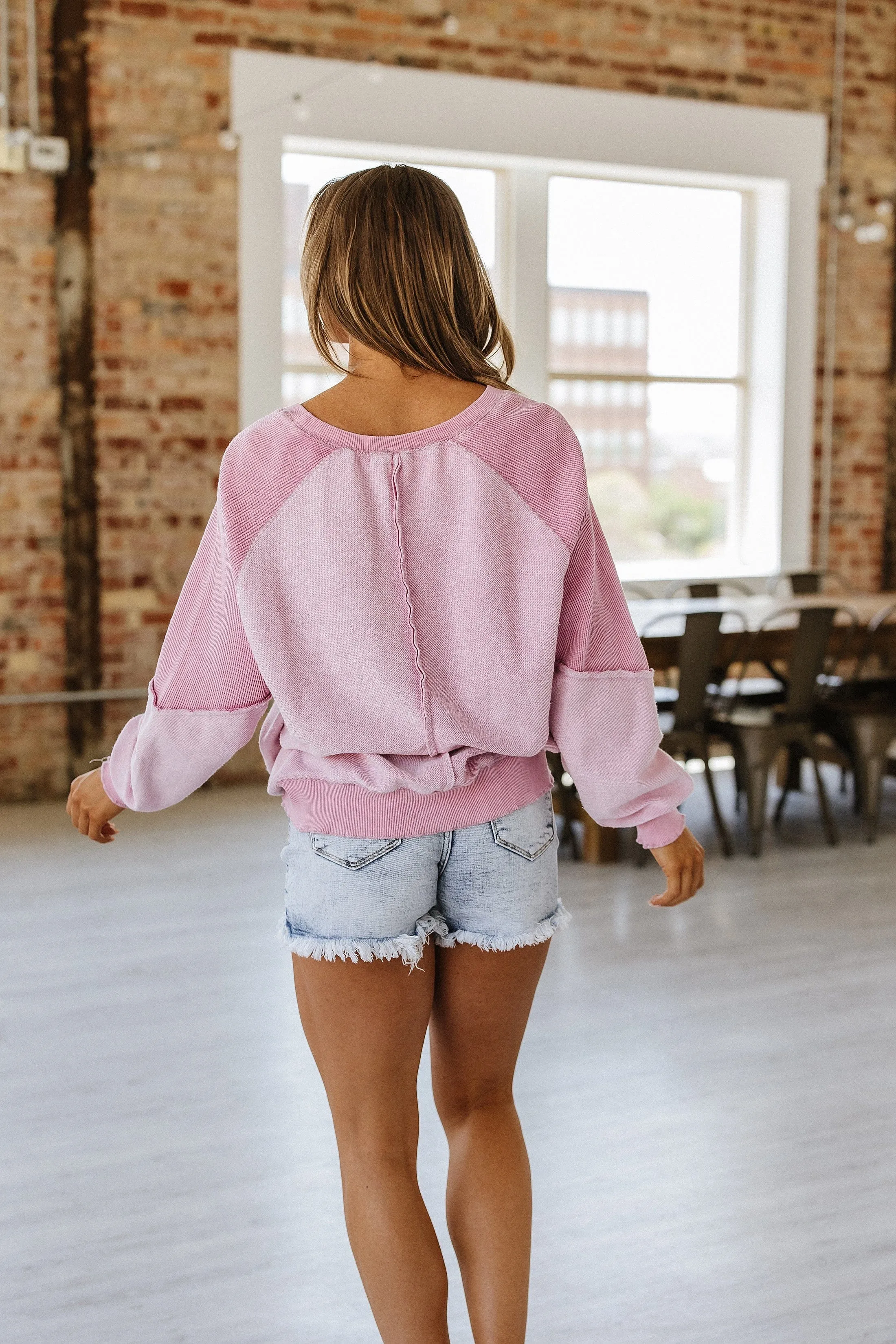 Max Exposed Seam Sweatshirt | DROPSHIP