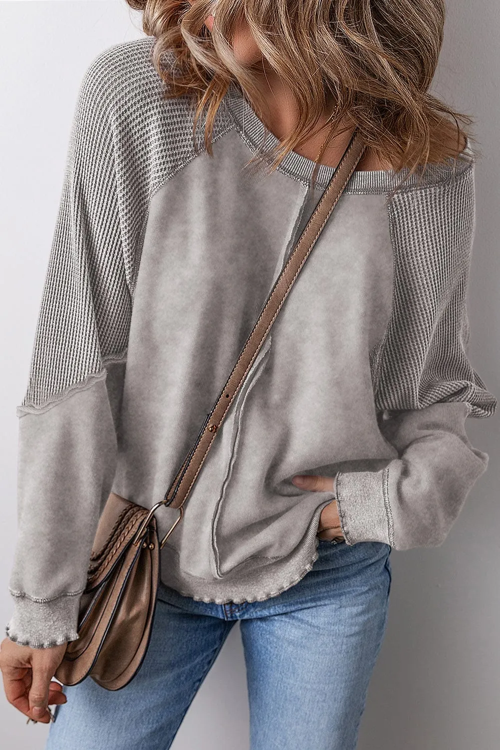 Max Exposed Seam Sweatshirt | DROPSHIP