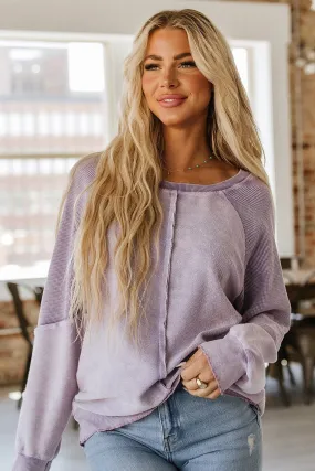 Max Exposed Seam Sweatshirt | DROPSHIP