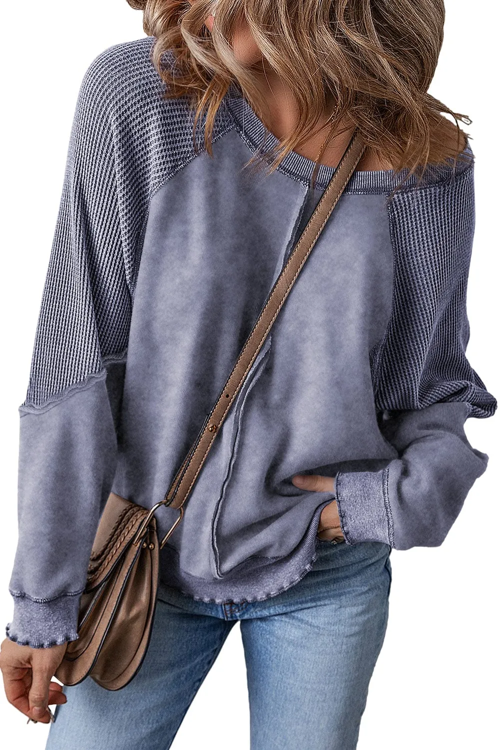 Max Exposed Seam Sweatshirt | DROPSHIP