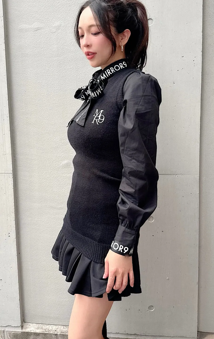 Mia onepiece vest/2color