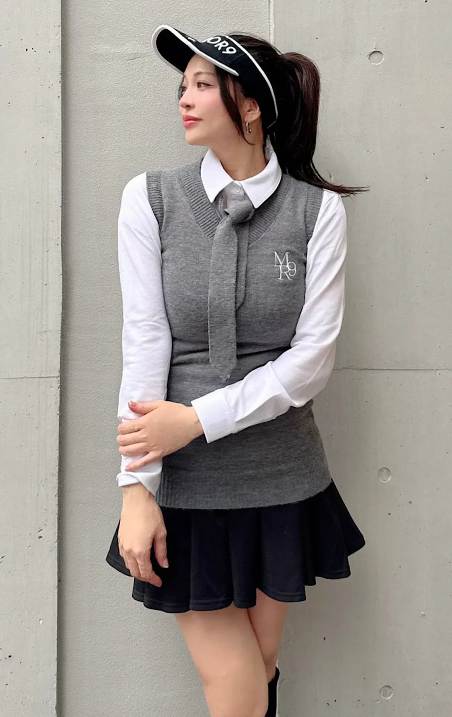 Mia onepiece vest/2color