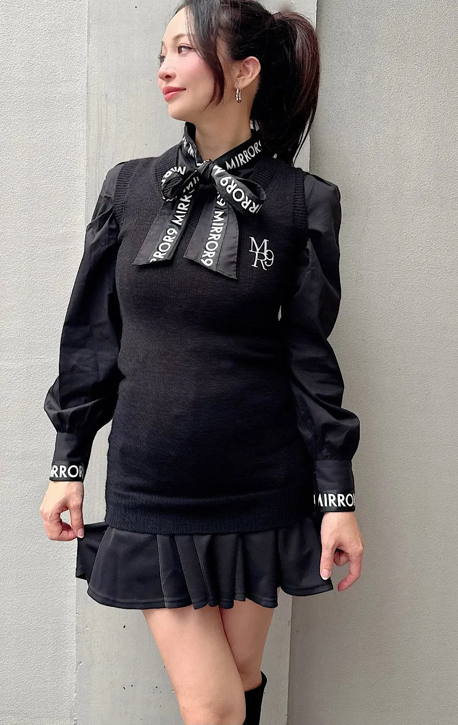 Mia onepiece vest/2color