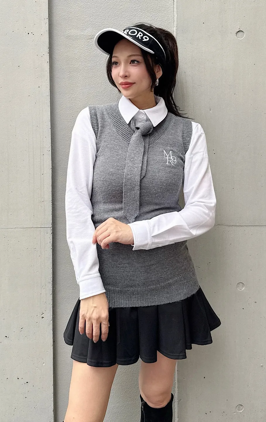 Mia onepiece vest/2color