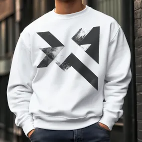 Minimalistic Geometric Abstract Graphic Sweatshirt
